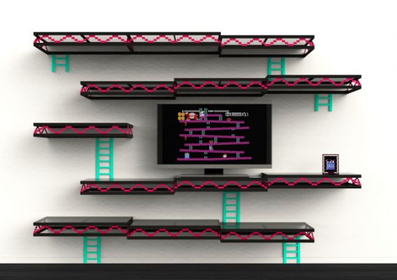 Un meuble inspiré de Donkey Kong