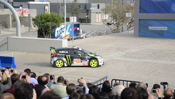 Salon de Los Angeles : Ken Block en met plein la vue!