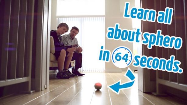 Sphero : une petite boule à contrôler