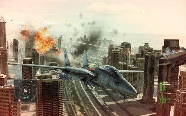 Version Xbox 360 en ligne de « Ace Combat: Assault Horizon » repoussée