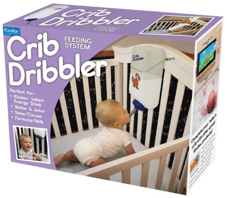The Crib Dribbler : Nourrir son bébé comme un rongeur, c'est maintenant possible!
