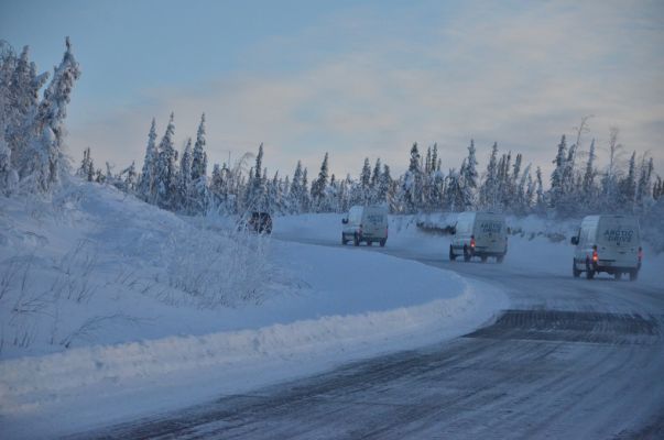 En Alaska avec le Mercedes-Benz Sprinter : -40 ºC et on en redemande!