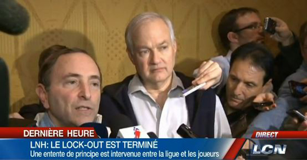 Fin du lock-out de la LNH : les échos des coulisses et les détails de l'entente