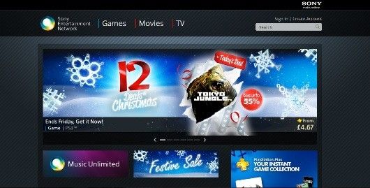 Le PlayStation Store maintenant dans votre fureteur
