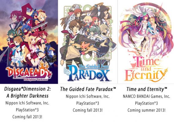 NIS America comblera les fans de jeux de rôle avec 3 jeux en 2013