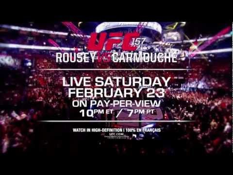 UFC 157 Rousey vs Carmouche : l’entrée des femmes