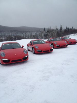 Porsche Camp4 : l'hiver de force!