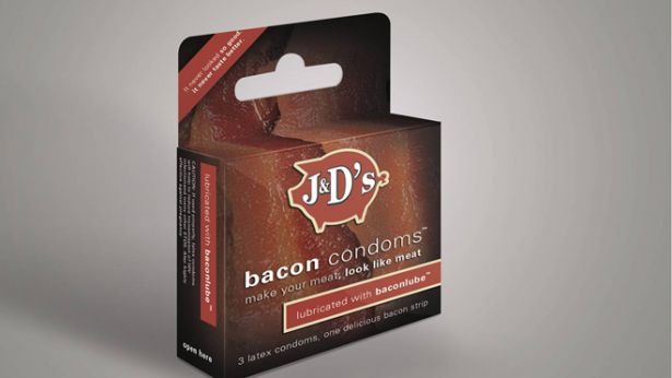 Gadget : un condom à saveur de bacon