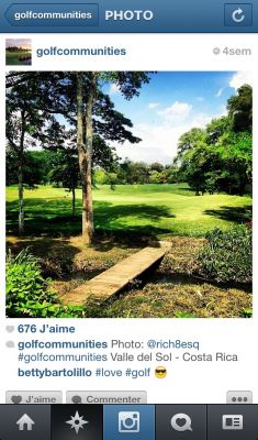 Top 5 des meilleurs comptes Instagram de golf!