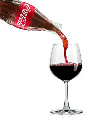 Gadget : du vin rouge au Coca-Cola