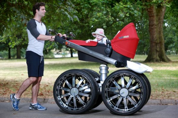 Gadget : Une poussette pour les « vrais » hommes