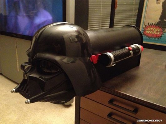 Gadget : une boîte aux lettres Darth Vader