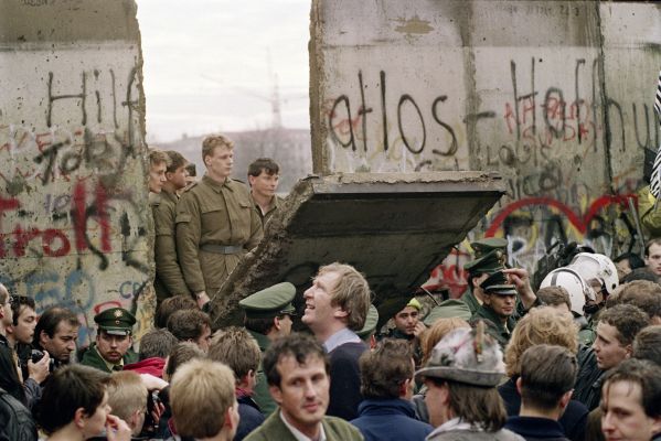 La chute du mur de Berlin