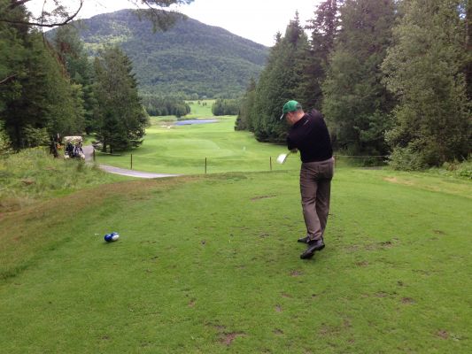 Les stars au golf : François-Étienne Corbin