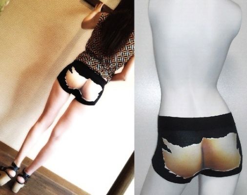 Gadget : Des sous-vêtements qui « révèlent » vos fesses!