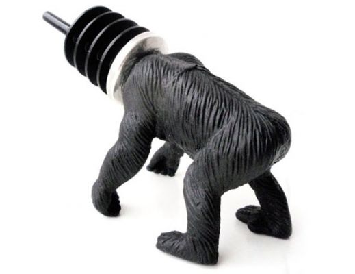Gadget : des bouchons pour bouteilles de vin en forme d'animaux
