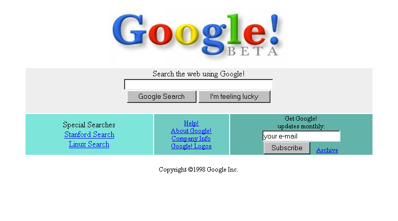 Nostalgie : À quoi ressemblait la page d’accueil des 10 plus gros sites Web à leurs débuts?