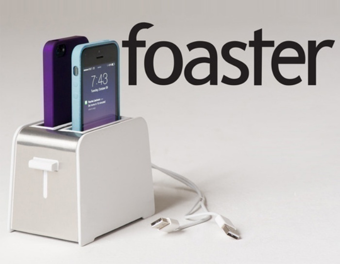 Gadget : Un grille-pain qui recharge votre iPhone