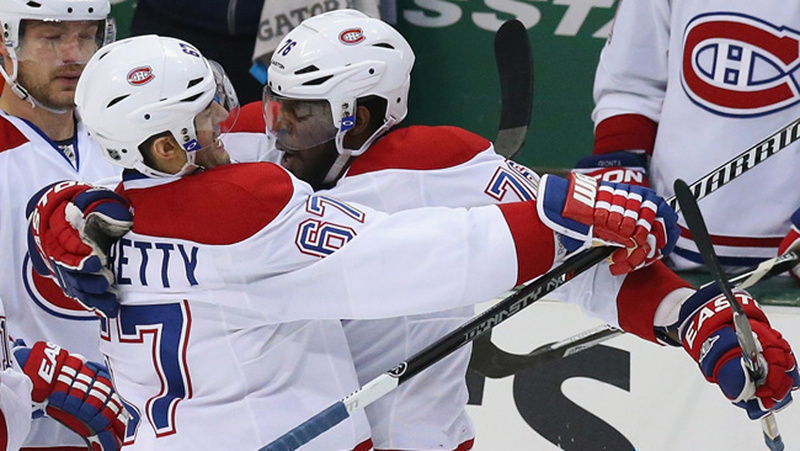 Canadiens vs. Stars : Une soirée de rêve pour Pacioretty et Subban