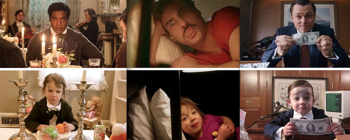 Adorable : 2 petites sœurs recréent des scènes de films en nomination aux Oscars
