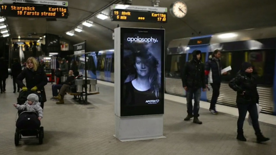 Une publicité dynamique absolument géniale!