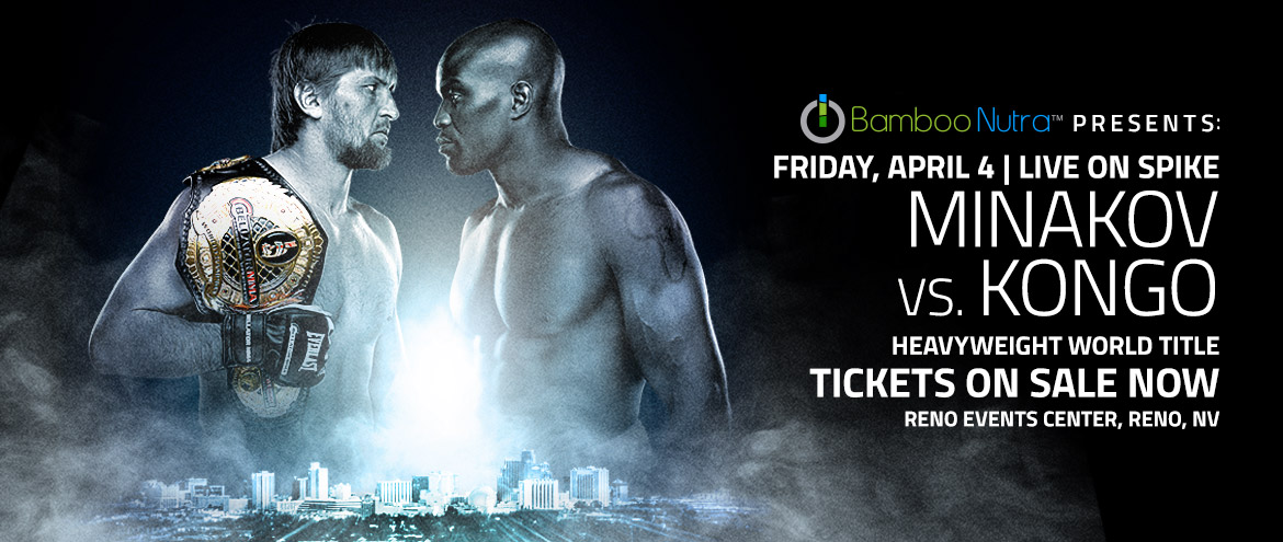 Aperçu du combat de championnat entre Cheick Kongo et Vitaly Minakov
