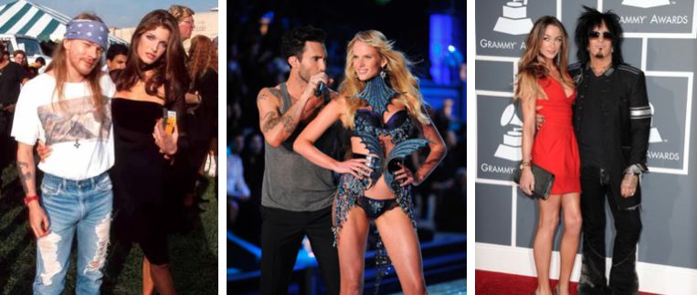 Ces « top-modèles » ont succombé au charme des rockstars! -4