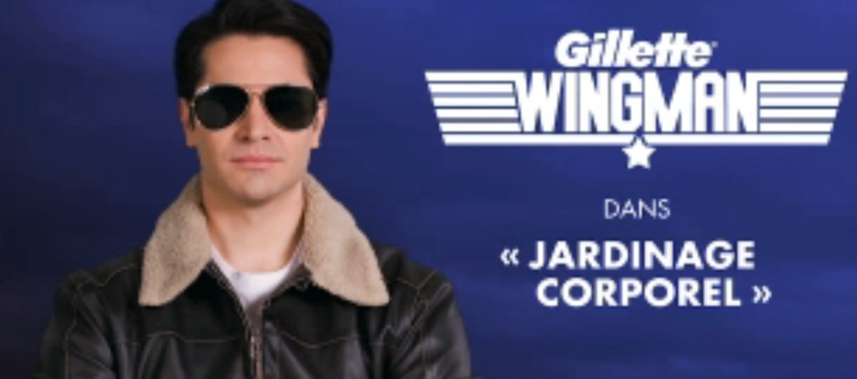 Wingman de Gillette : Le jardinage corporel!