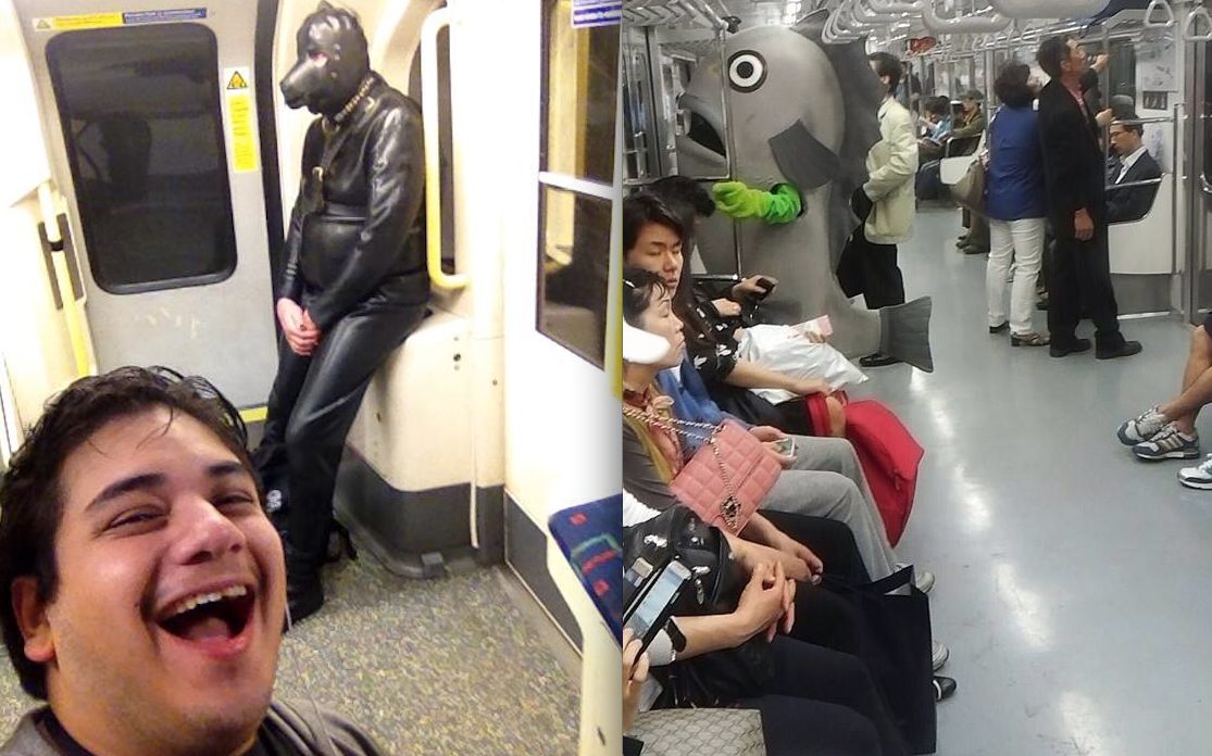 Les personnes les plus étranges rencontrées dans le métro! -3