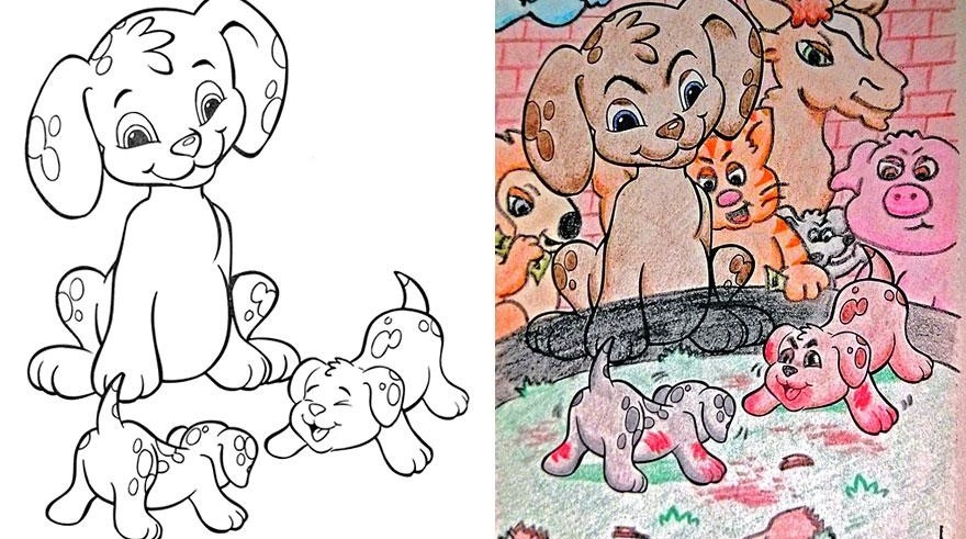 Livres à colorier : quand les adultes s'en mêlent!