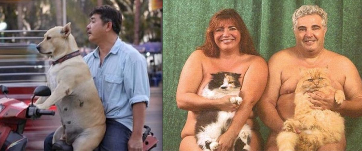 Ces gens qui sont juste trop proches de leurs animaux -2