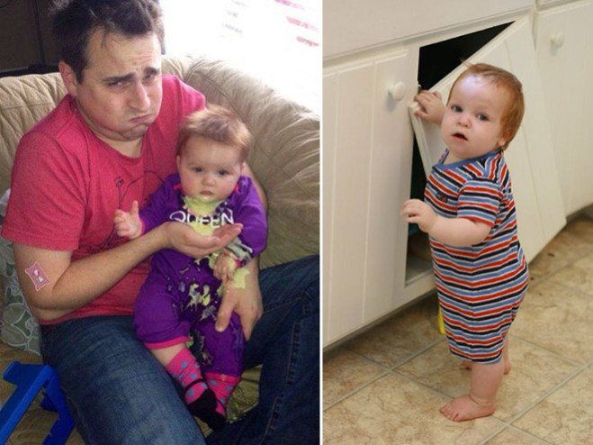 Vous voulez devenir papa? Jetez d'abord un coup d'oeil à ces photos&#8230;