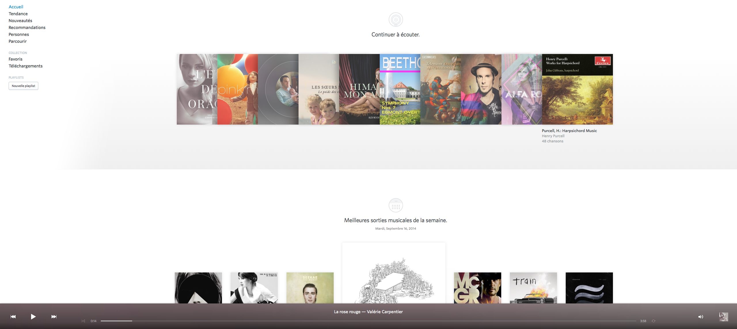 Critique du service de musique en continu Rdio