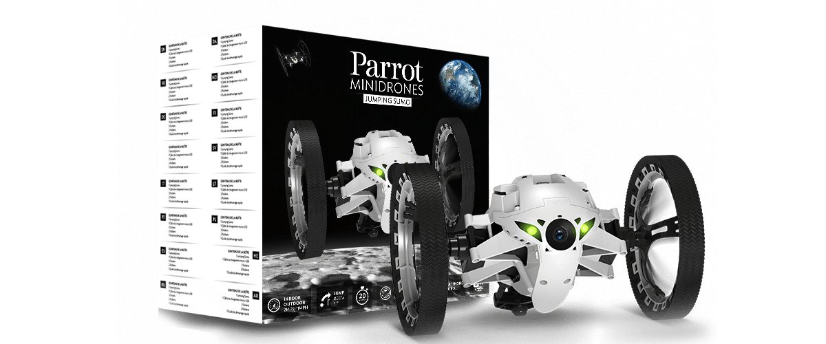 Le Jumping Sumo : Un drone qui vous fera retomber en enfance!