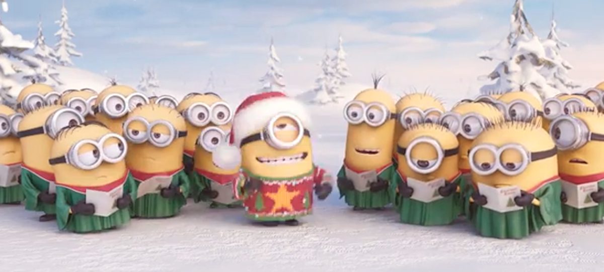 La plus entraînante et magique des chansons de Noël, c’est celle des Minions!