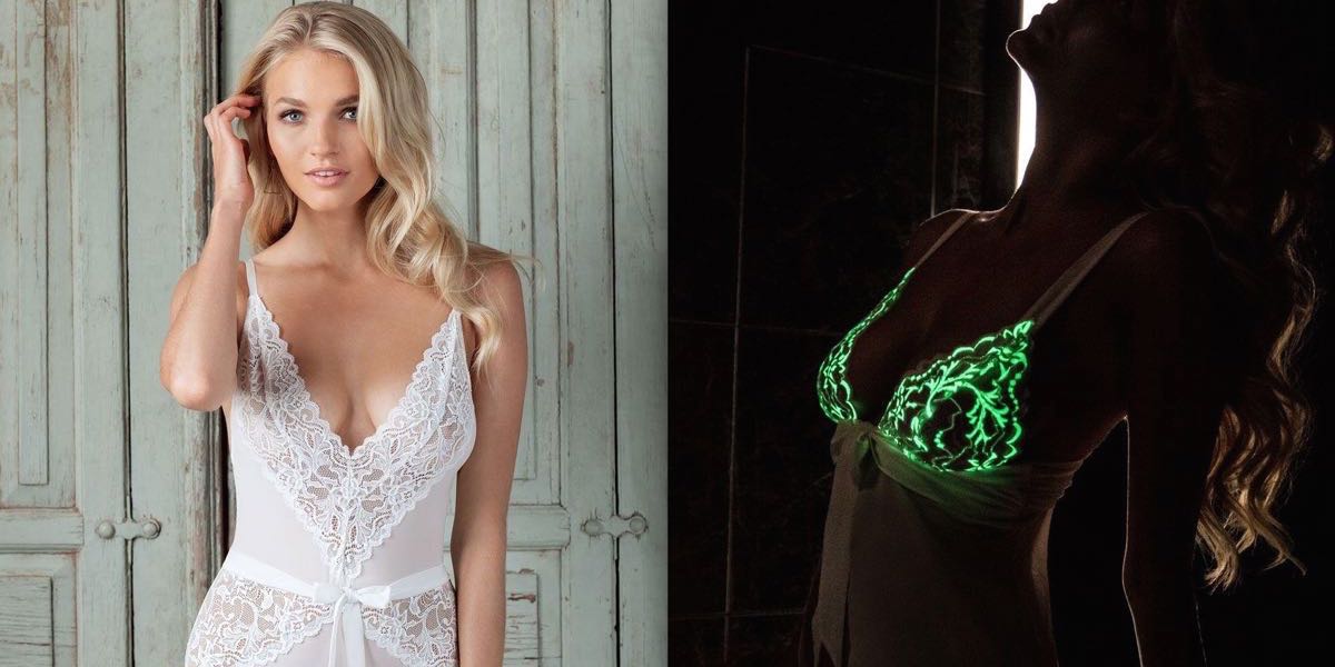De la lingerie qui s’illumine dans le noir!