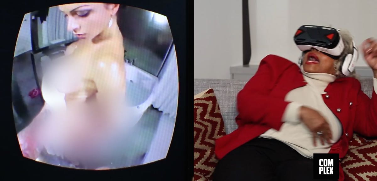Des personnes âgées essaient le sexe en réalité virtuelle et c&rsquo;est assez étrange