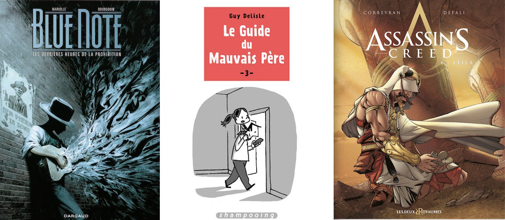 Trois bandes dessinées à lire cette semaine