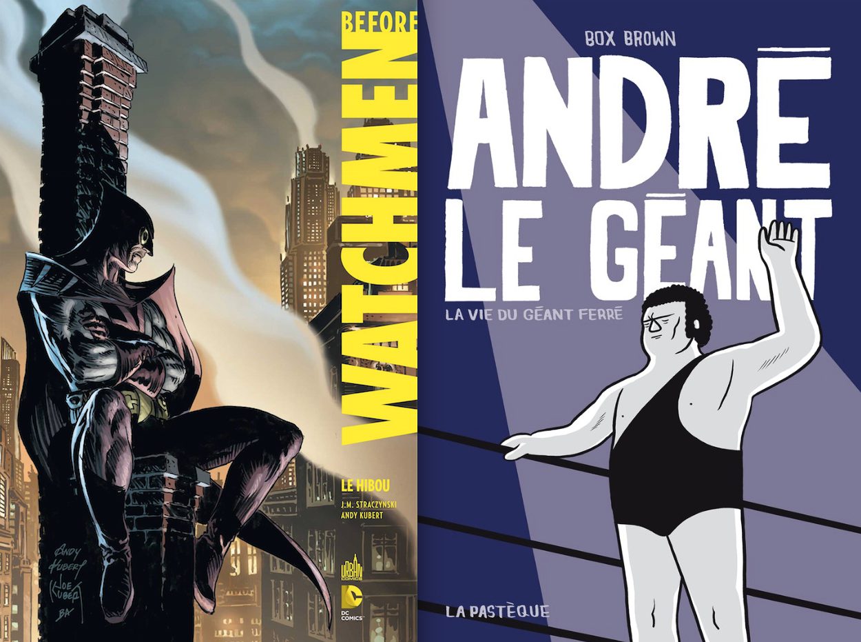 Bandes dessinées : André le géant et Before Watchmen 6