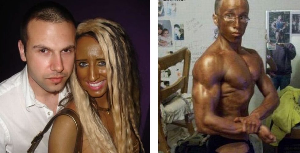 20 personnes qui ont vraiment abusé du spray tan &#8211; 2