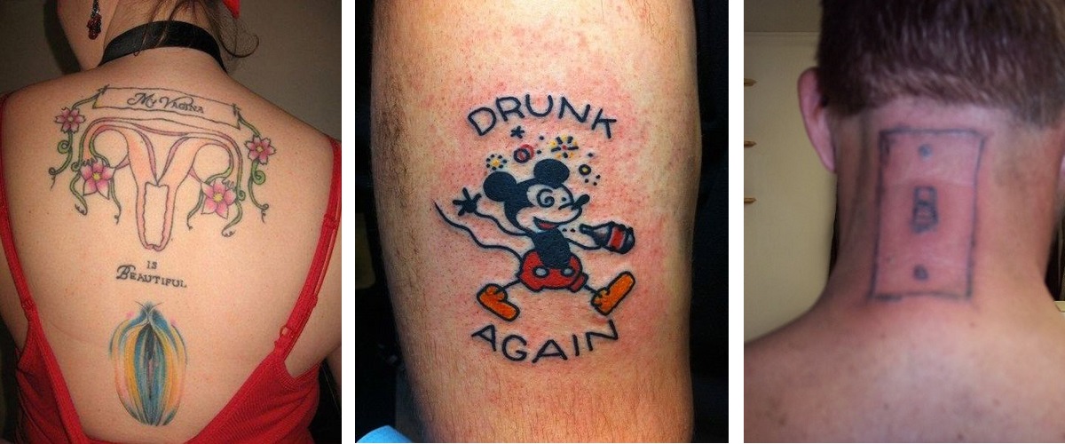 19 personnes qui ont vraiment regretté leur tattoo, le lendemain&#8230;