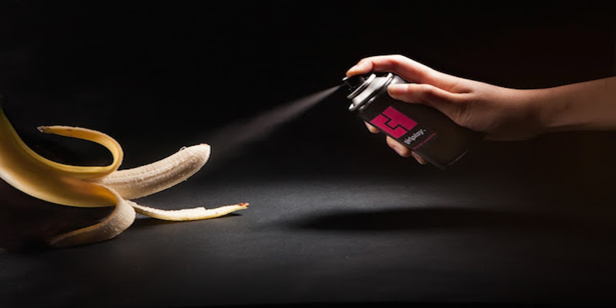 Le Girlplay: nouveau condom en vaporisateur!