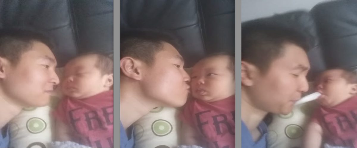 C’est clairement pas une bonne journée pour ce père de famille
