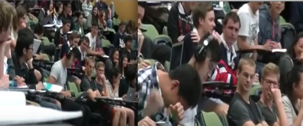 Un étudiant se fait surprendre en plein cours à regarder des films ADULTES. Malaise EXTRÊME!