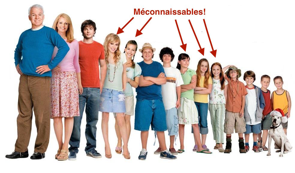 Les actrices de « Moins cher la douzaine » ont bien grandi! Voyez par vous-même!