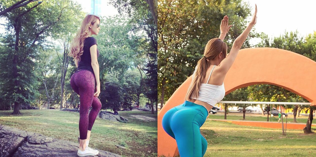 Wow! Cette fille est l’incarnation même de la « déesse du pantalon de yoga »!