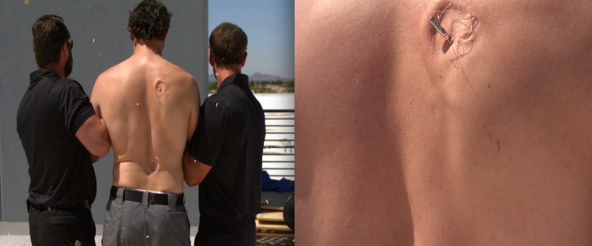 Un guerrier test les «tasers» de plus de 28 000 FPS