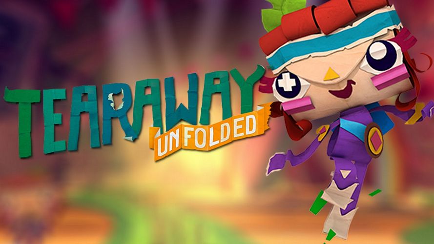 Test du jeu Tearaway Unfolded - Papier froissé