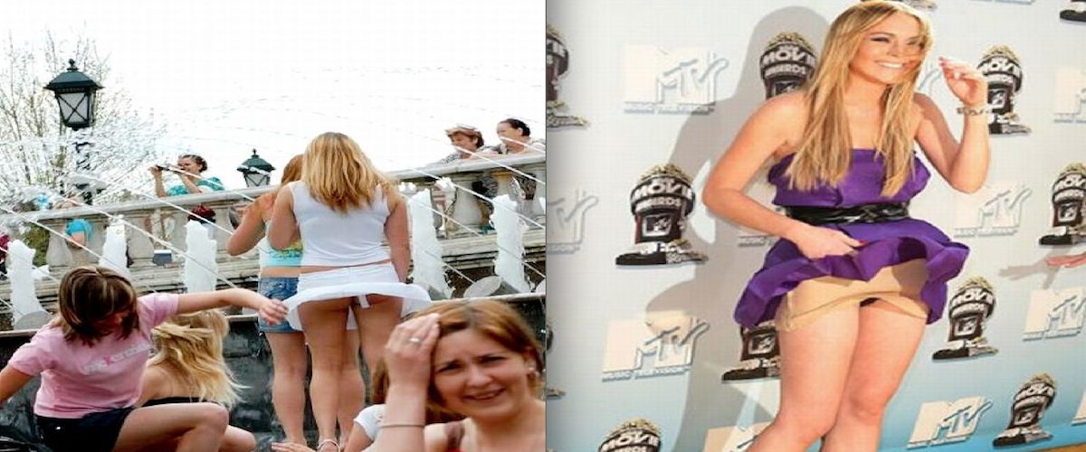 20 filles qui ont eu du mal à contrôler le vent&#8230; et leur jupe! &#8211; 2