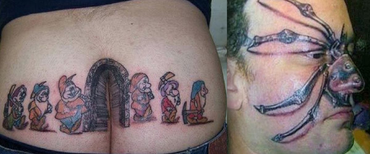 10 types de tatouages que tu ne dois JAMAIS te faire